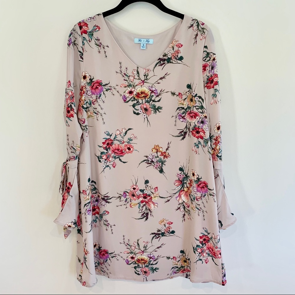 She + Sky floral dress